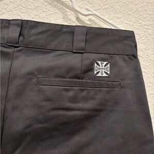 Men’s New Black West Coast Chopper Industrial Workwear By Jesse James Size 32x32